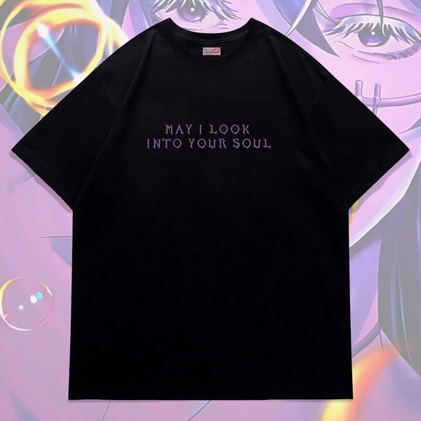 Mahito Look Into Your Soul - Jujutsu Kaisen Oversized Tee