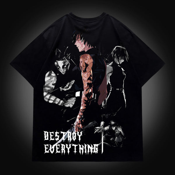 Maki Destroy Everything - Jujutsu Kaisen Oversized Tee
