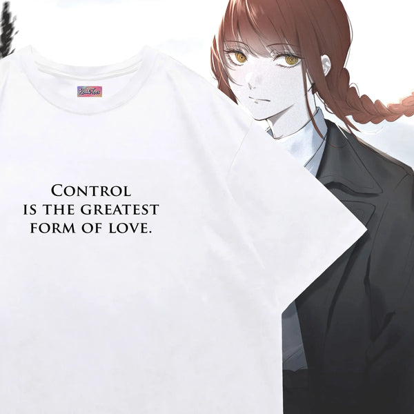 Makima Love & Control - Chainsaw Man Oversized Tee