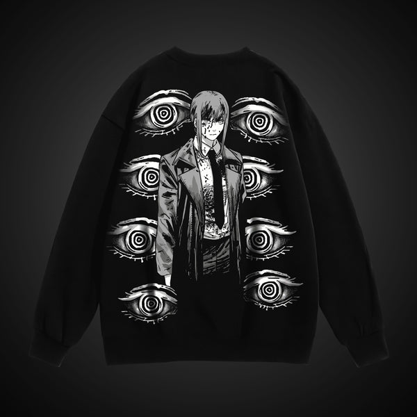 Makima Is Always Watching - Chainsaw Man Oversized Sweatshirt