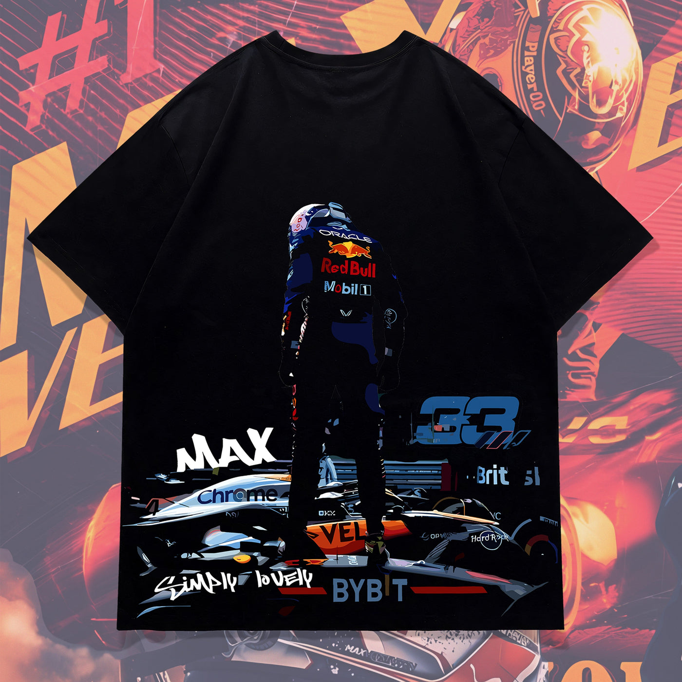 Max Verstappen Simply Lovely Oversized Tee