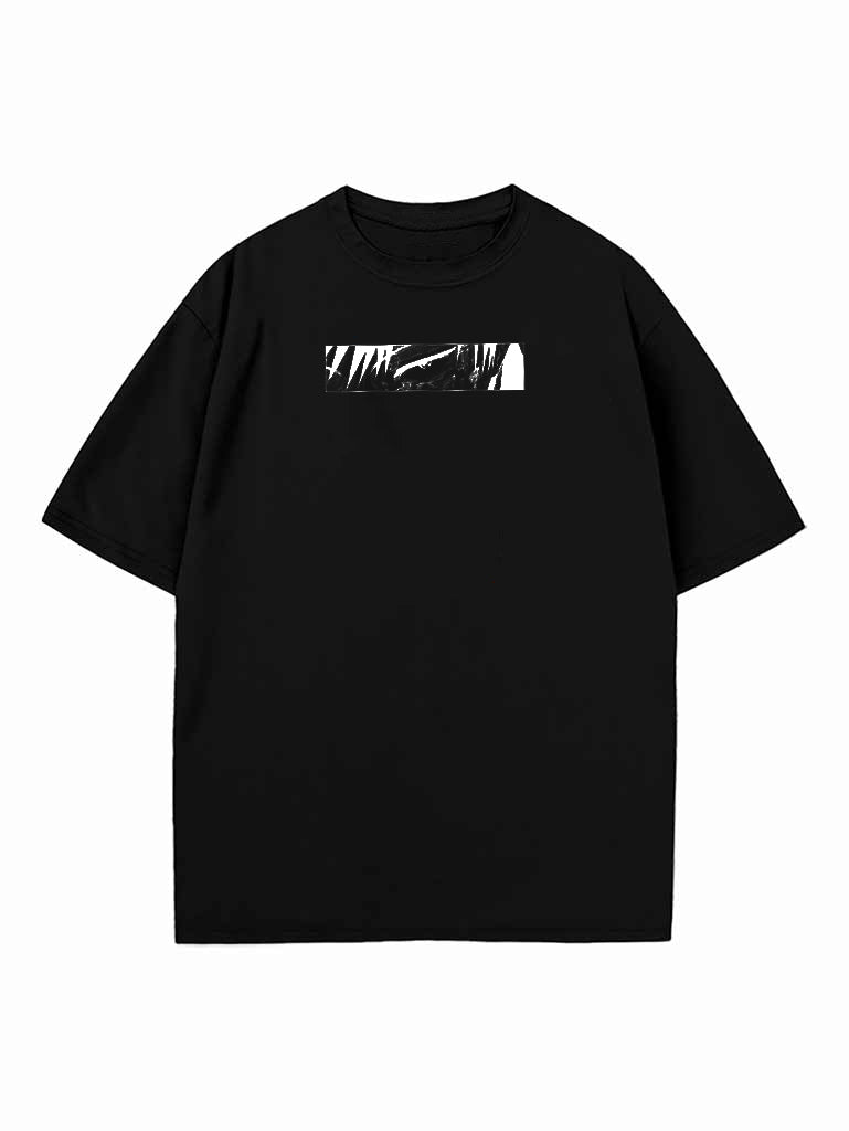 Black t-shirt with Gojo Satoru Jujutsu Kaisen Ten Shadows graphic – photo 2