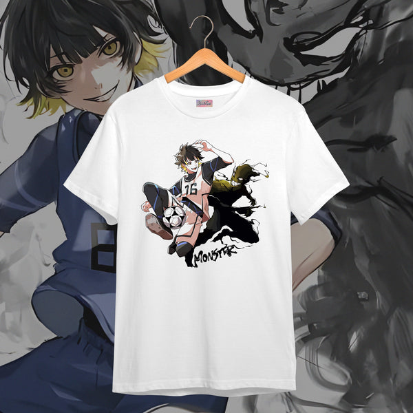 Monster Bicycle Kick Black Hanger - Blue Lock Oversized Tee