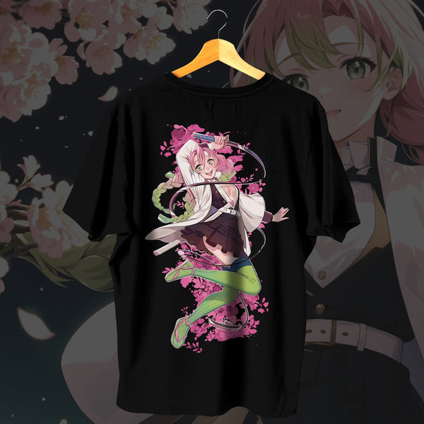 Mitsuri Full Body Whip Back Print Alt - Demon Slayer Oversized Tee