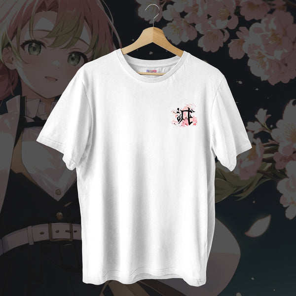 Mitsuri Full Body Whip Back Print Classic - Demon Slayer Oversized Tee