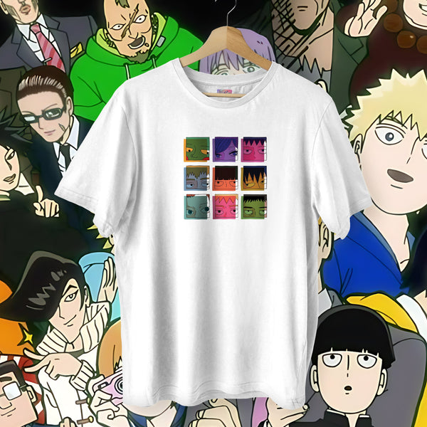 Faces - Mob Psycho Oversized Tee