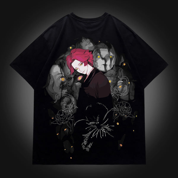 Mu Dan The Tensen of Flowers - Hell's Paradise Oversized Tee