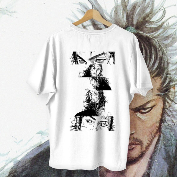 Musashi Windswept Portrait Sunset - Vagabond Oversized Tee