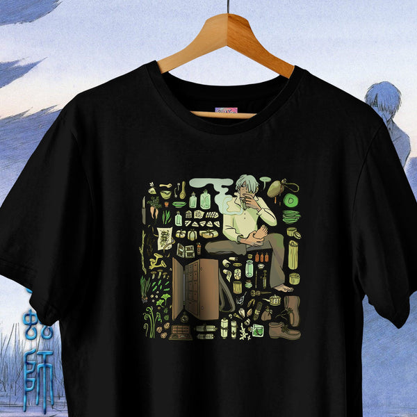 Ginko Collector's Montage Solo - Mushishi Oversized Tee