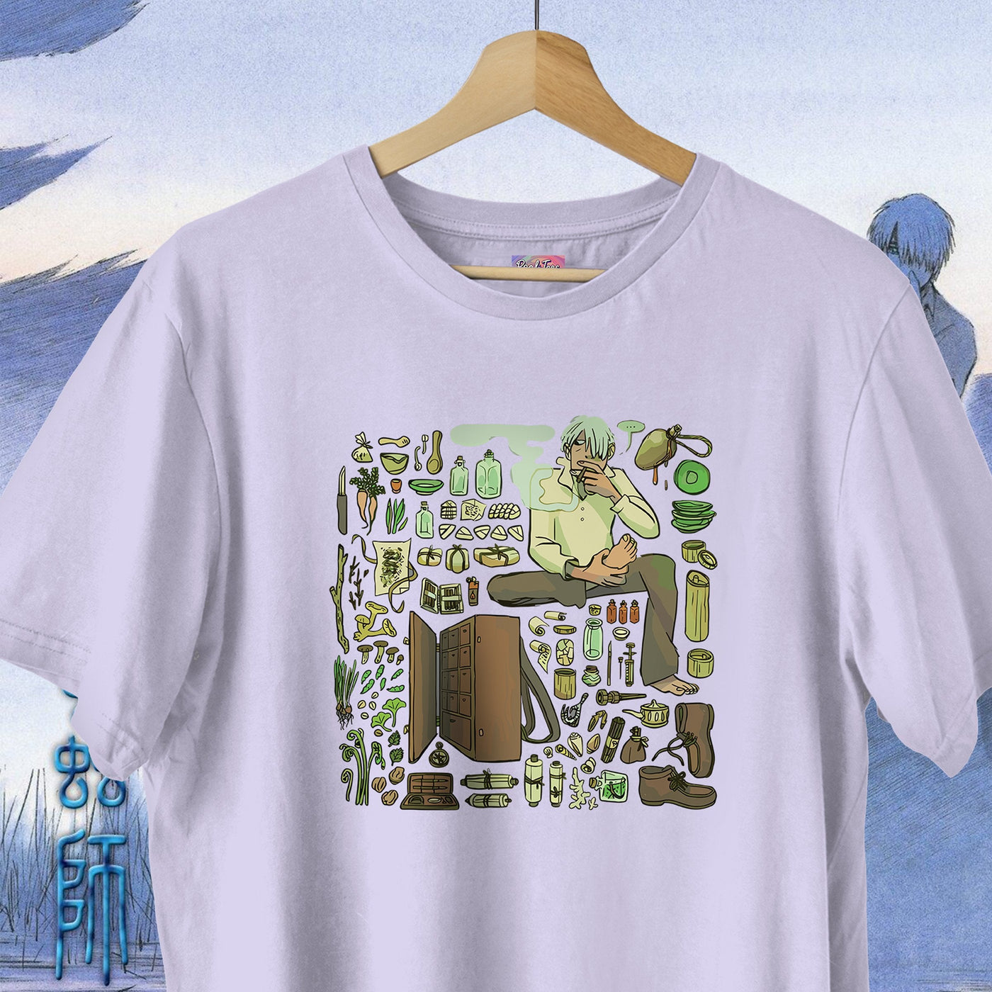Mushishi Montage Oversized Tee