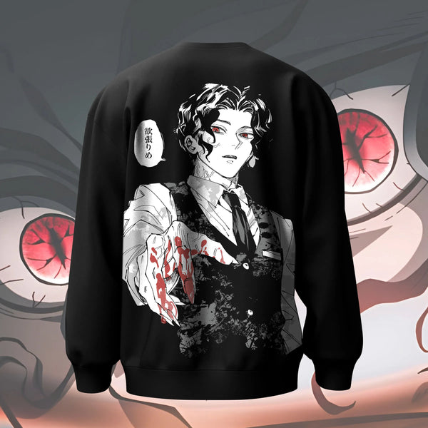Muzan Eternity - Demon Slayer Oversized Sweatshirt