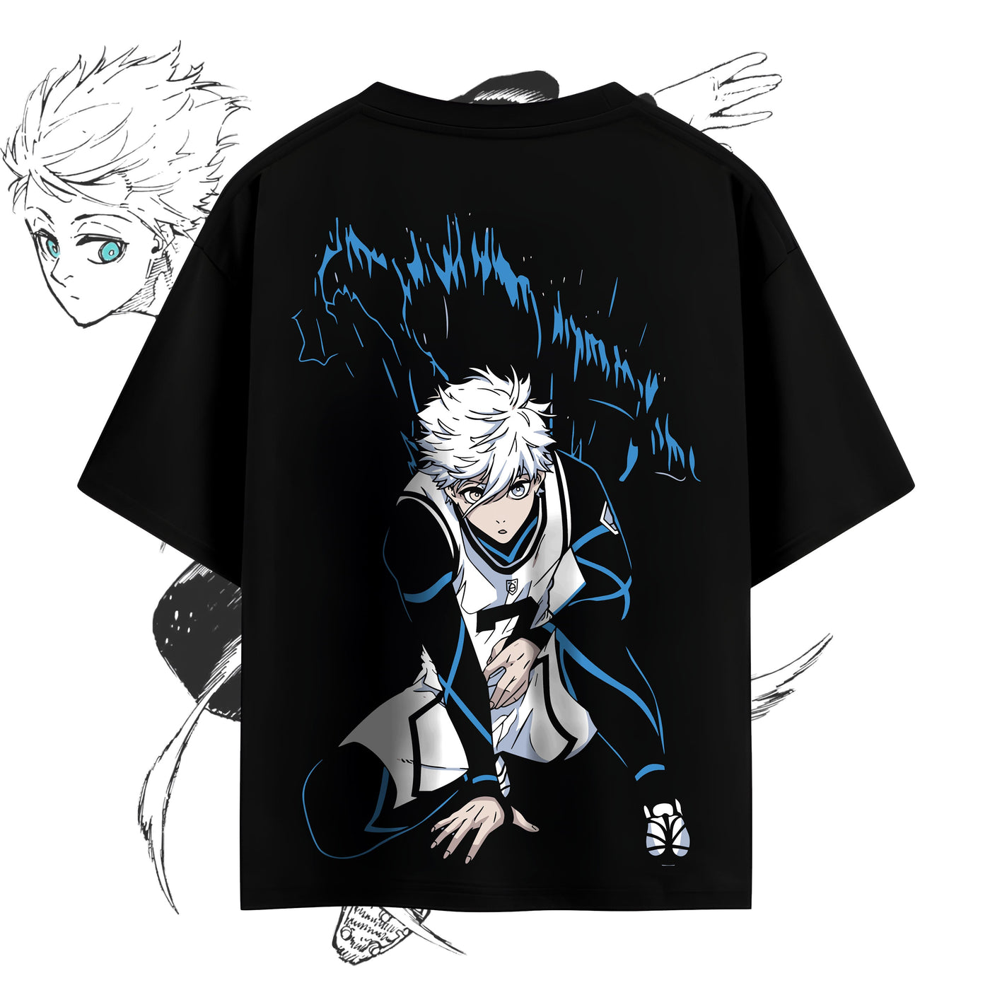 Nagi "The Lazy Genius" Oversized Tee