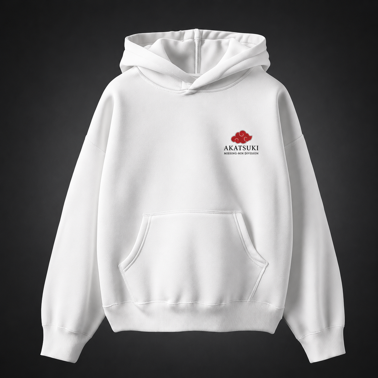 White hoodie with Naruto Shinobi Rebellion graphic – photo 2
