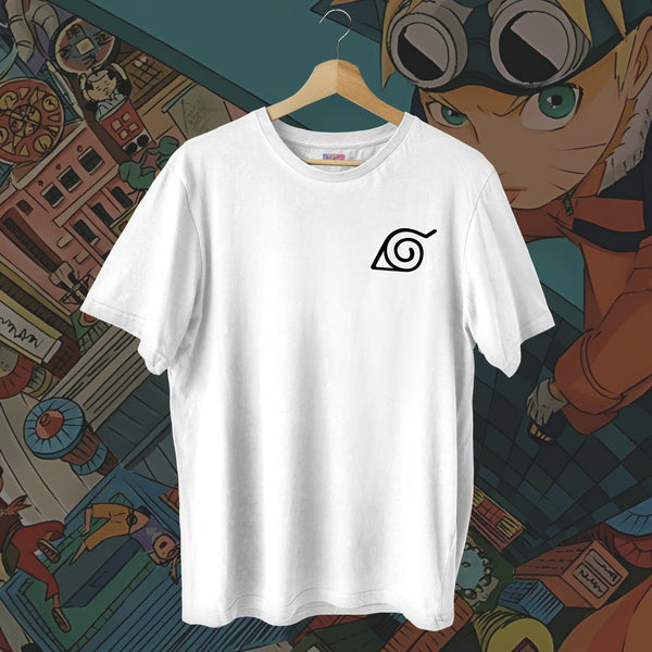 Hidden Leaf Emblem Classic - Naruto Oversized Tee