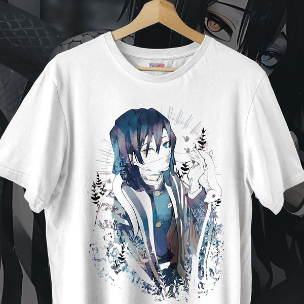 Serpent Hashira Obanai Iguro - Demon Slayer Oversized Tee
