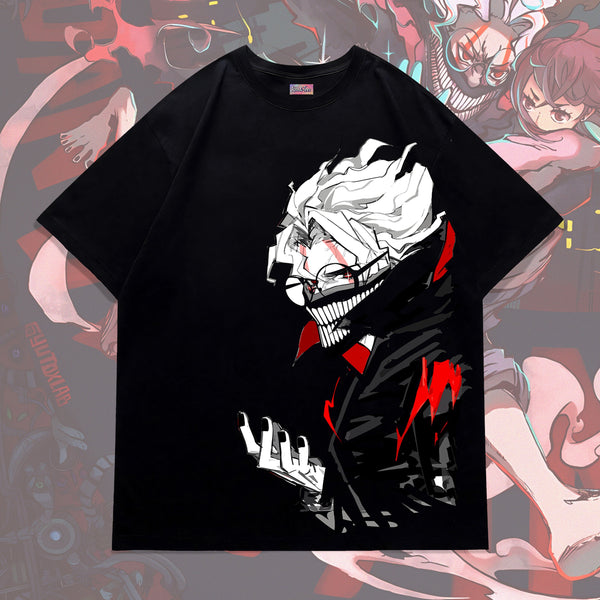 Okarun Ghost Clenched Fist - Dandadan Oversized Tee