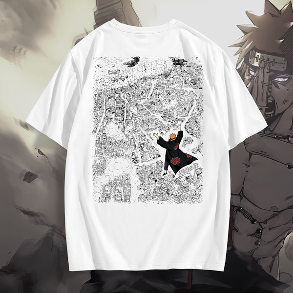 Pain Shinra Tensei - Naruto Oversized Tee