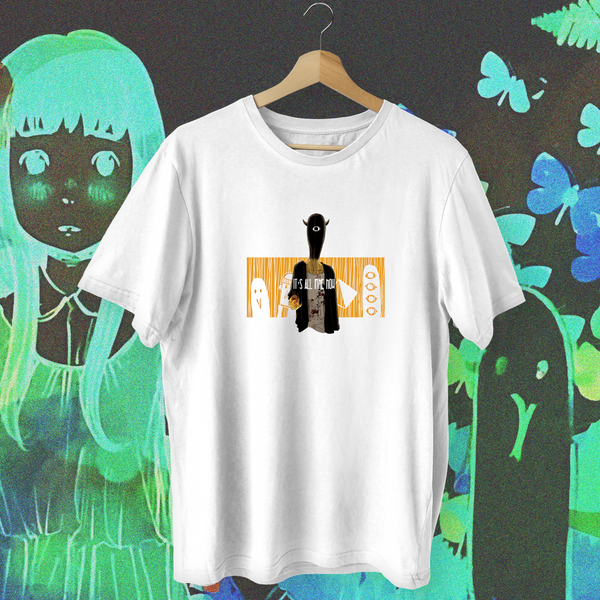 Its All Fine Now Silhouette - Oyasumi Punpun Oversized Tee