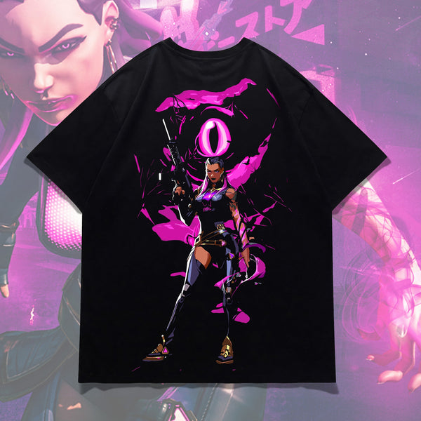 Reyna Evil Eye - Valorant Oversized Tee