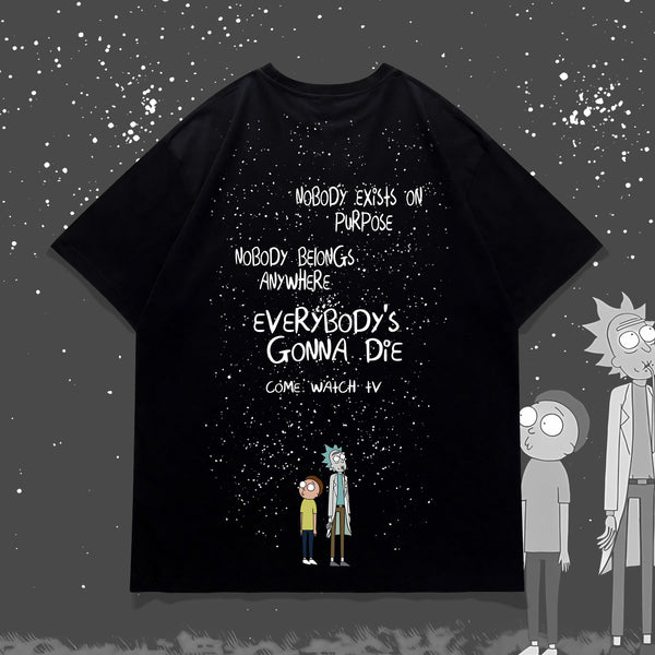 Come Watch TV - Rick & Morty Oversized Tee