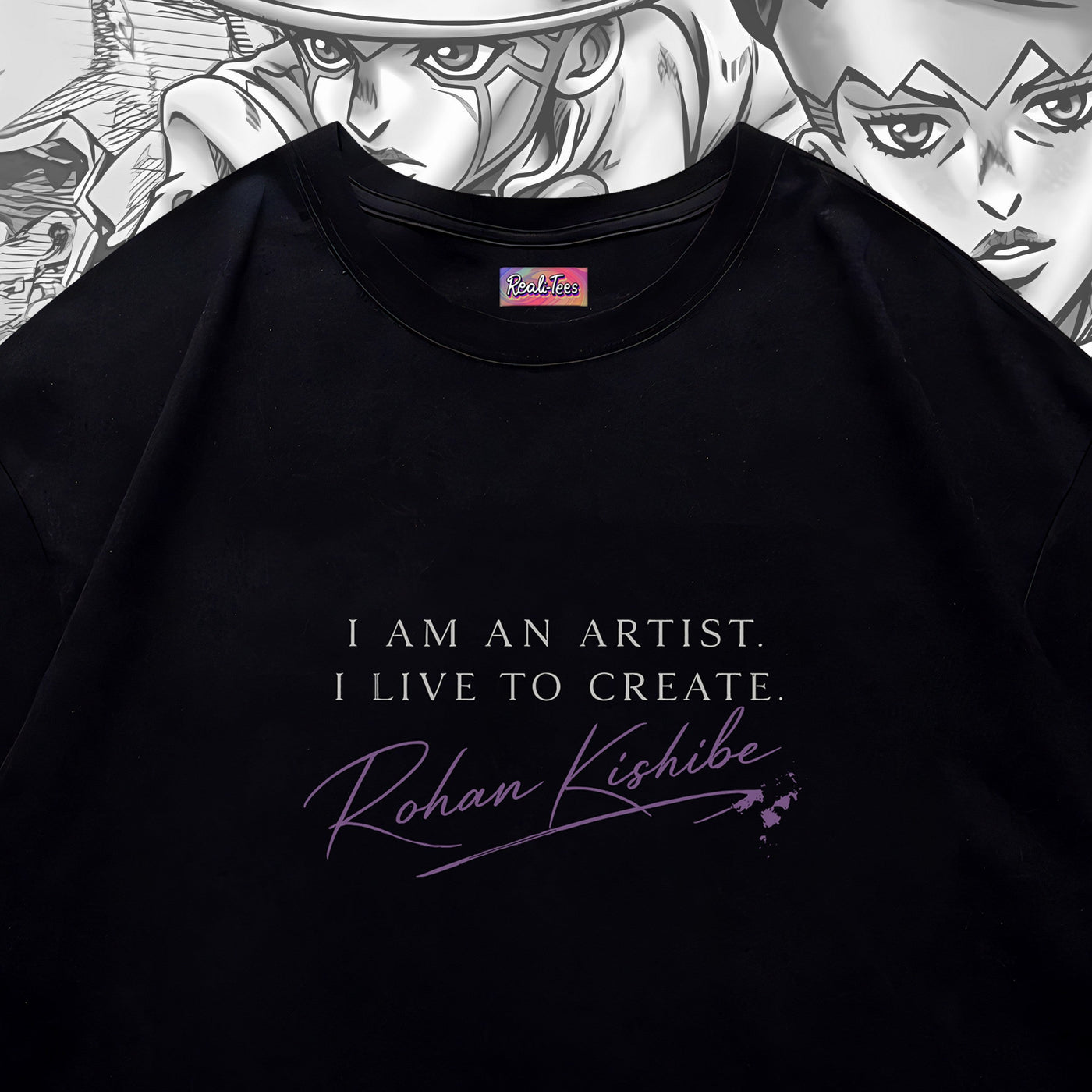 Rohan Kishibe "Heaven’s Door" Oversized Tee