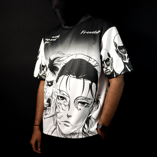 Eren Yeager The Rumbling - Attack on Titan Oversized Jersey
