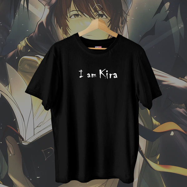 I Am Kira White Wash - Death Note Oversized Tee
