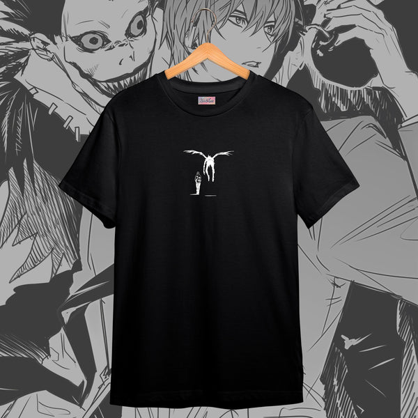 Ryuk Winged Silhouette Minimalist - Death Note Oversized Tee
