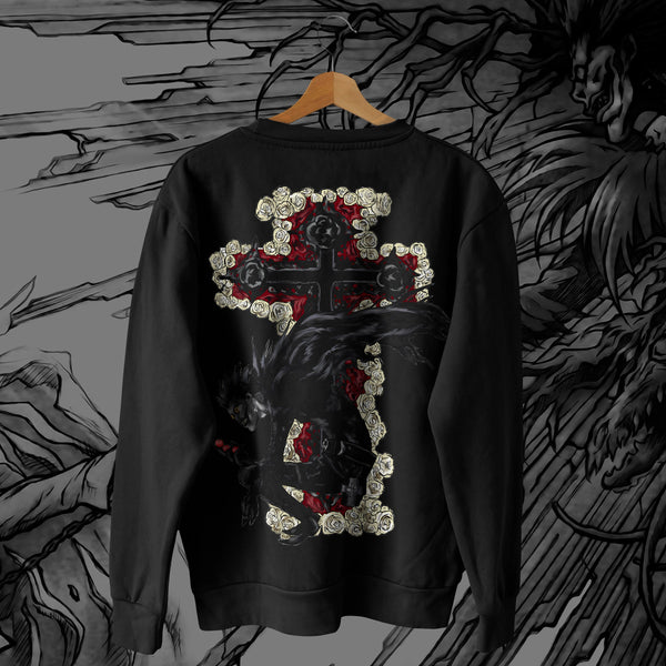 Ryuk Cross - Death Note Oversized Sweatshirt