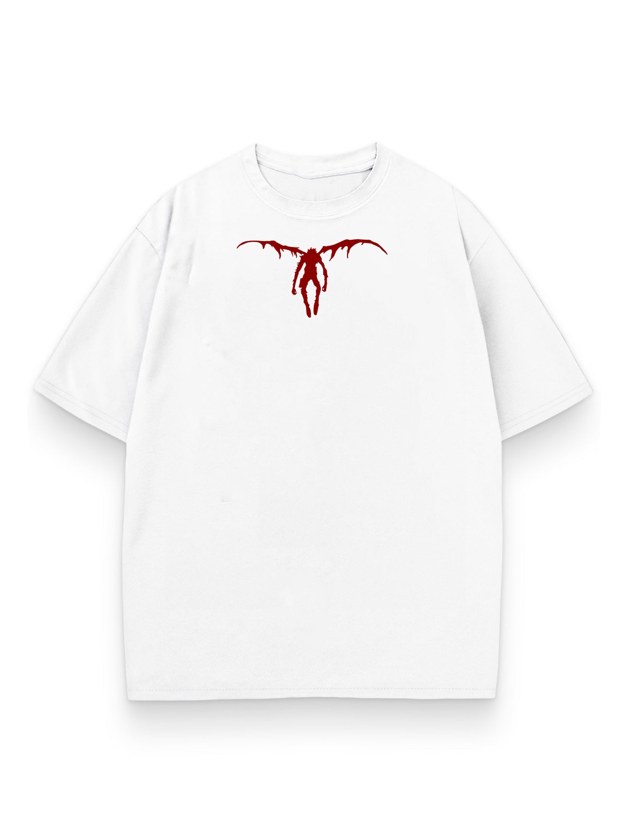 White t-shirt with Ryuk Death Note The Reaper graphic – photo 2