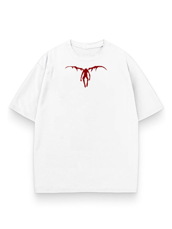 White t-shirt with Ryuk Death Note The Reaper graphic – photo 2