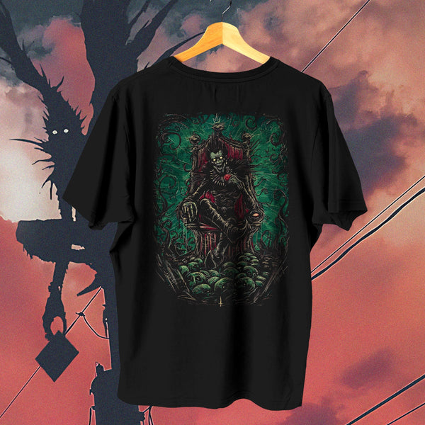 Skull Burst Emblem - Death Note Oversized Tee