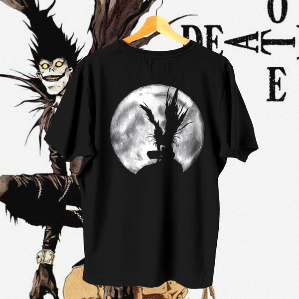 Ryuk Moonlit Silhouette Oversized Fit - Death Note Oversized Tee
