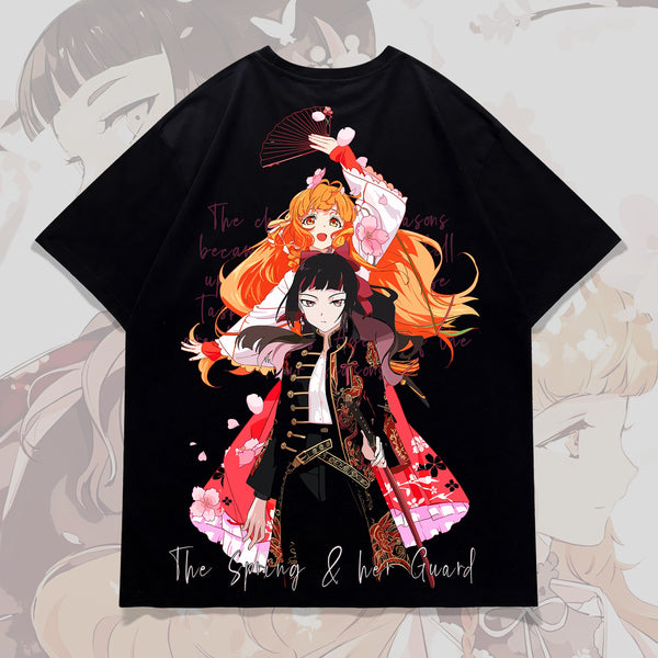 Sakura the Guardian of the Spring - Agents of the Four Seasons Oversized Tee