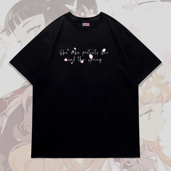 Sakura the Guardian of the Spring - Agents of the Four Seasons Oversized Tee