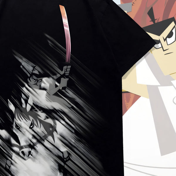 Back to the Past - Samurai Jack Oversized Tee
