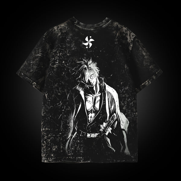 Wind Hashira Sanemi Vintage - Demon Slayer Oversized Tee