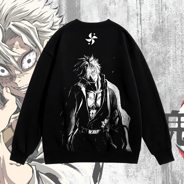 Wind Hashira Sanemi - Demon Slayer Oversized Sweatshirt
