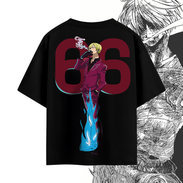 Sanji 66 Vinsmoke - One Piece Oversized Tee
