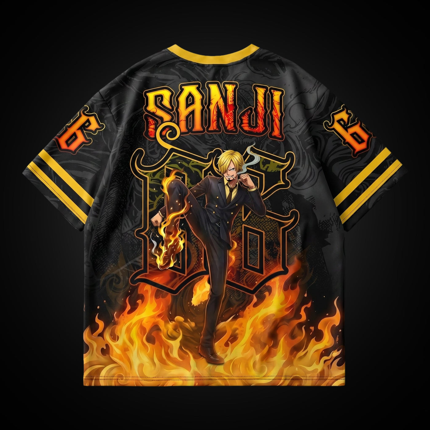 Sanji Diable Jambe Oversized Jersey