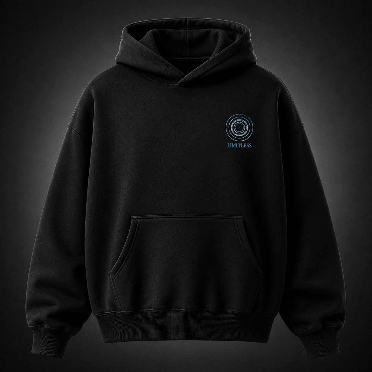 Black hoodie with Satoru Gojo Jujutsu Kaisen Limitless Sorcerer graphic – photo 2