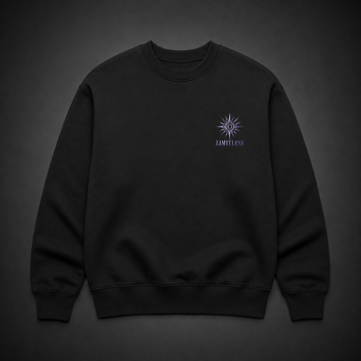 Black sweatshirt with Satoru Gojo Jujutsu Kaisen Strongest Sorcerer graphic – photo 2