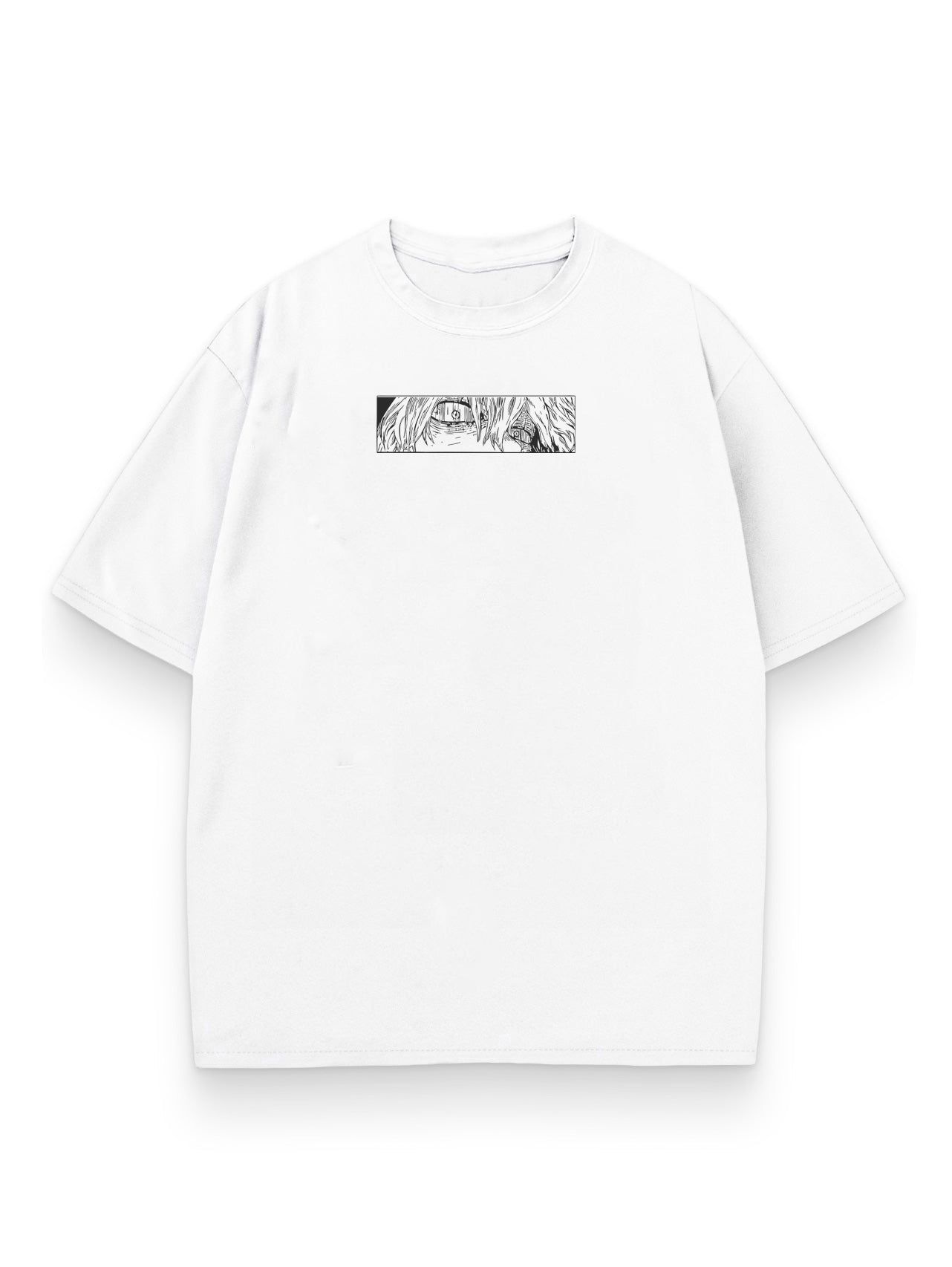 White t-shirt with Mahito Jujutsu Kaisen Decay King graphic – photo 2