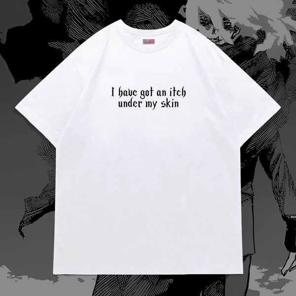 Shigaraki Itch Under My Skin - My Hero Academia Oversized Tee