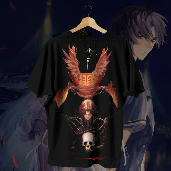 The Reaper Night Portrait - 86 Oversized Tee