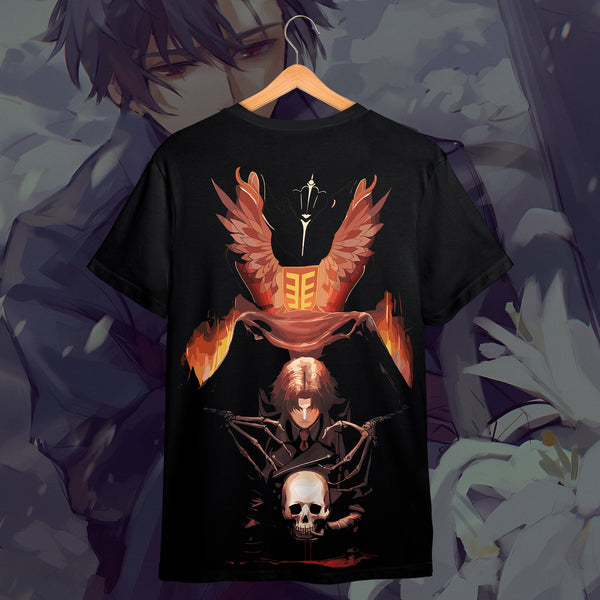 The Reaper Minimalist Text - 86 Oversized Tee