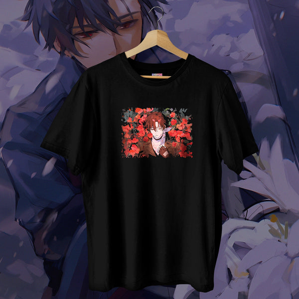 Shinei Nouzen Floral Portrait Autumn - 86 Oversized Tee