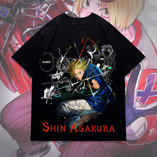 Shin Asakura Clairvoyant - Sakamoto Days Oversized Tee