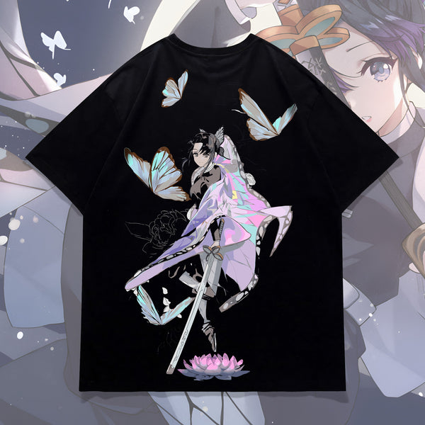 Water & Wings - Demon Slayer Oversized Tee