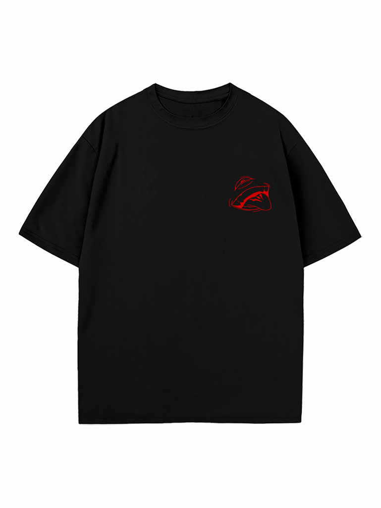 Black t-shirt with Ryomen Sukuna Jujutsu Kaisen King of All Curses graphic – photo 2